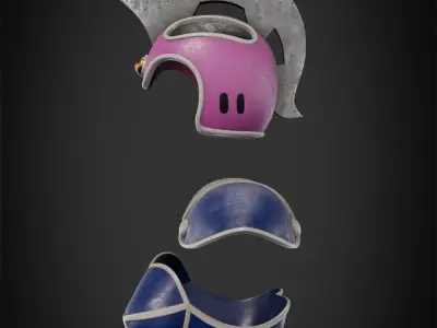 Chi-Chi Battle Armor for Cosplay 3D print model