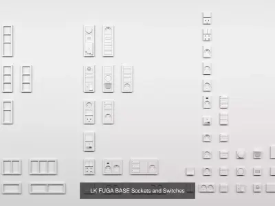 LK FUGA - Bundle 3D Model Pack