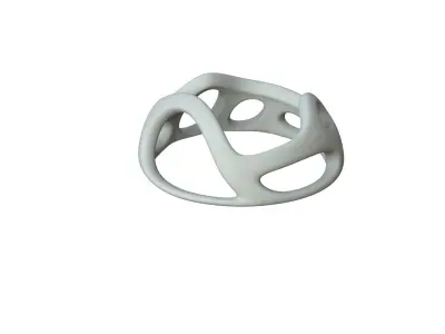 SciFi Cube Object No 45435 Low Poly Shape Low-poly 3D model