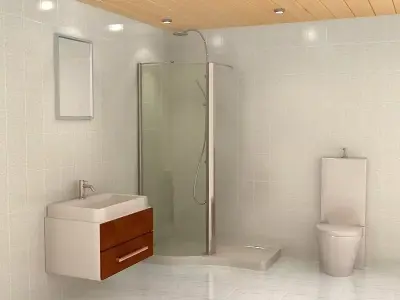 Bath Room 05 3D model