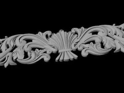 dekor ornament 3D model 110