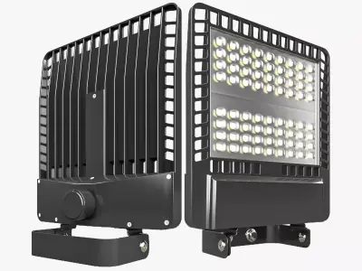 Wal Led Light Low-poly 3D model