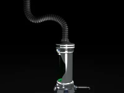 Sci Fi Liquid Container 3D model
