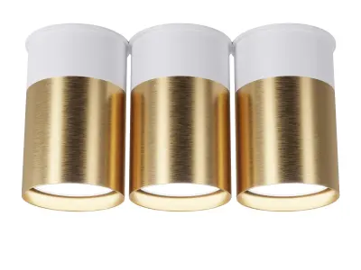 BP Black White Gold v3 sku 25606 by Pikartlights Free 3D model