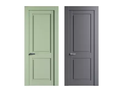 Modern entrance door 41 3D model