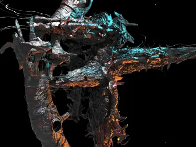 Event Horizon asteroid Belt 3D model
