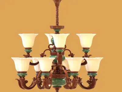 ceiling light 3D model 139