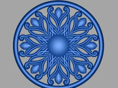 round design 42 3D model