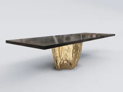 Mayson Dining Table Low-poly 3D model