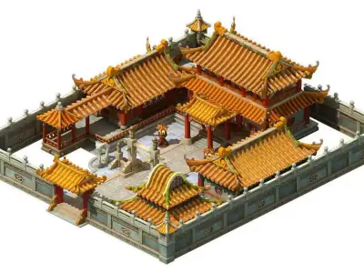 Ancient Architecture 3D model
