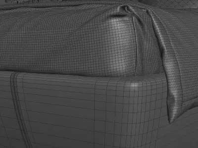  Bed Juliettes Interiors 3D model