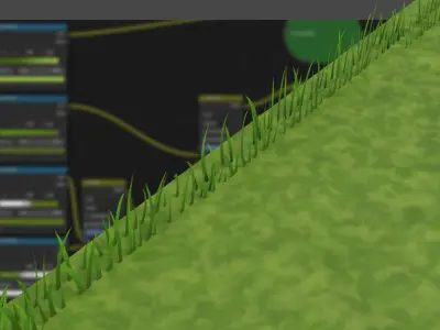 Nature Set - Mario Kart 8 Deluxe Low-poly 3D model