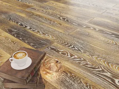 Parquet Classic 5 colors 3D model