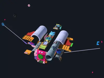 Greebly Pack for X-Wings 3D print model