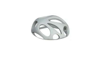 SciFi Cube Object No 52185 Low Poly Shape Low-poly 3D model