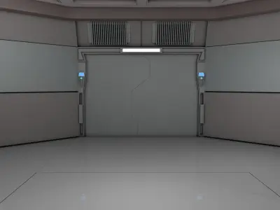 Sci Fi Room  3D model