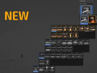 VDB Loops - Blender Addon with VDB Gallery Pack Vol 2 3D model