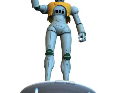 GRAG from Captain Future - Capitaine Flam 3D model