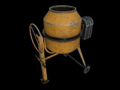 Construction Pack 2 Low-poly 3D model