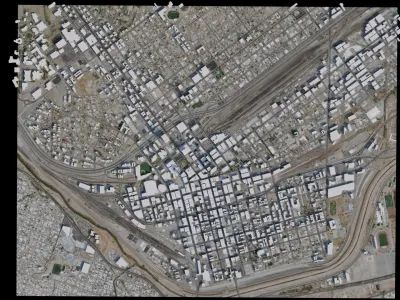 El Paso - USA 3D model