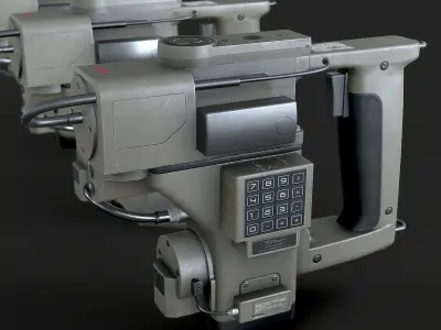 Motion Tracker PBR Specular Mobile LOD Sci-Fi Low-poly 3D model