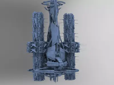 Dark Seid Tower  3D model
