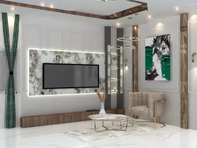 HALL INTERIOR  Free 3D model