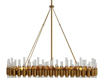 ARTERIORS HASKELL OVAL CHANDELIER Low-poly 3D model