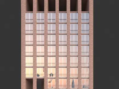 Office Building 3D model 437