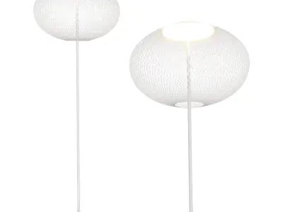 NR2 Floor Lamp 3D Model  3D model
