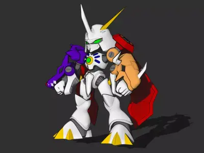 Omega Knight 3D print model