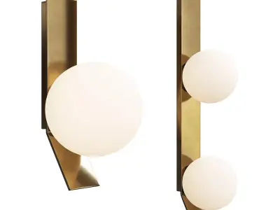 LEEN SCONCE Low-poly 3D model