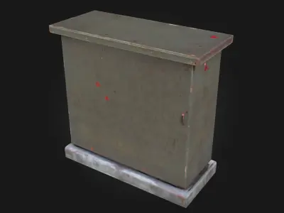 Electrical Box  Compact Power Distribution Unit 3D model