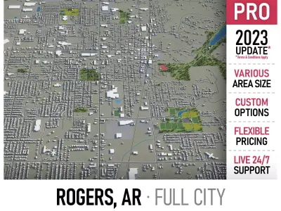 Rogers  Low-poly 3D model