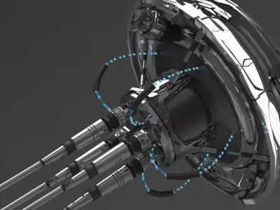 Robotic Jellyfish 3D model