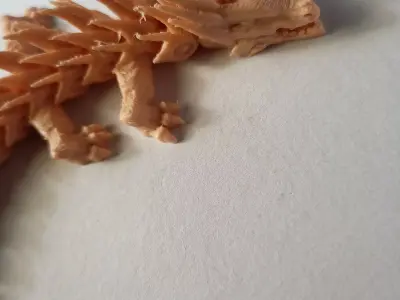 Flexi SciFi Mecha Dragon Highly Detailed Print in Place Edition 3D print model