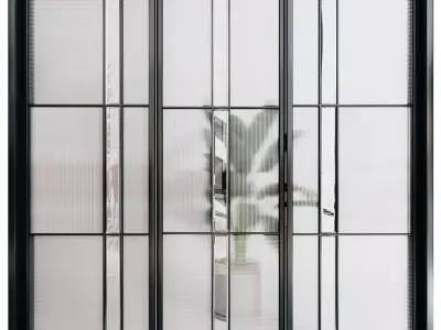 Sliding Door Combination 3D model