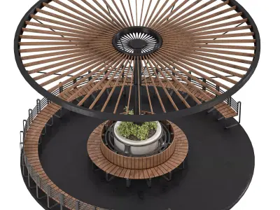 Urban Furniture 13 3D model