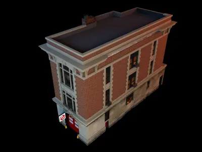 Ghostbusters home 3D model