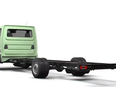 Iveco Daily Single Cab L7 Chassis 2026 3D model