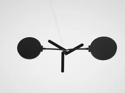 Indoor Plant Grow Light Low-poly 3D model