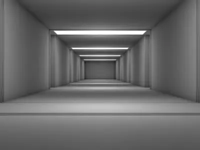 Sci Fi Corridor 3D model