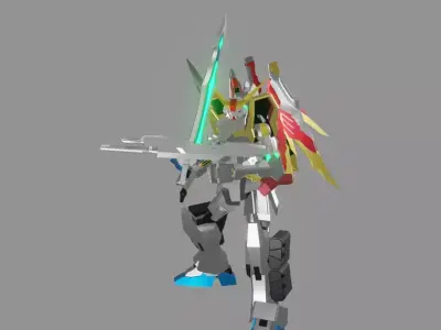 The Mecha Attacker 18 3D model