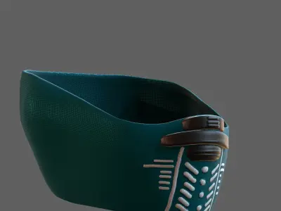Gas mask helmet 3d model scifi Low-poly  Low-poly 3D model 131