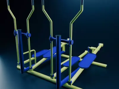 EXTERIOR GYM 3D model