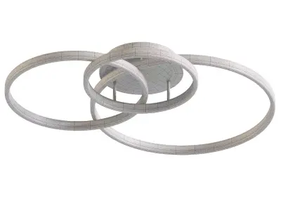 Lindby Smart LED ceiling light Tula 3D model