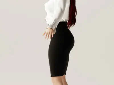 Rias Gremory from Highschool DXD 3D model