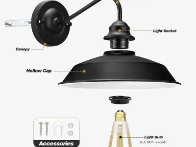 Wall light 011 Free 3D model