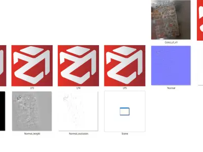 Mexico City Sidewalk Models Scanned Low-poly 3D model