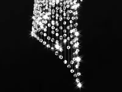Crystal Chandelier 3D model